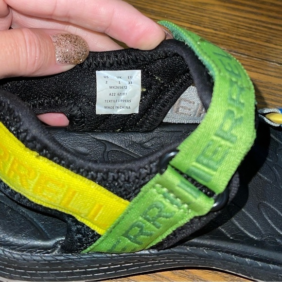 Merrell Unisex-Child Kahuna Web Sandal Size 2 - Picture 7 of 7